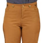 Ladies Classic Canvas Pants - Brown
