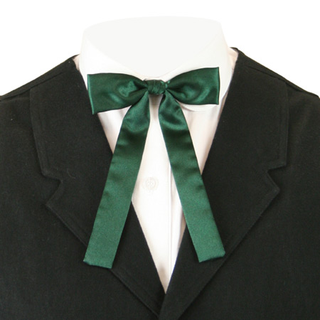 Deluxe Western Bow Tie - Forest Green