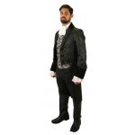 Sovereign Regency Tailcoat - Black Brocade