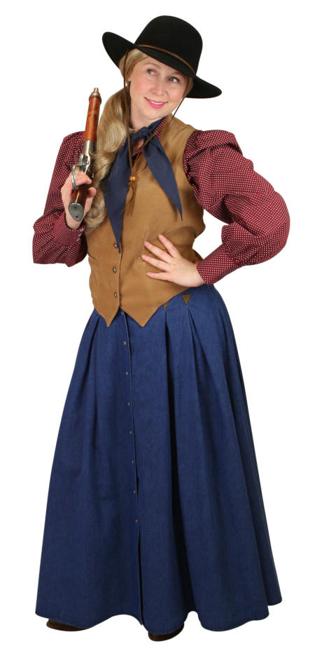 Victorian Ladies Tan,Brown Solid Notch Collar Dress Vest | Dickens | Downton Abbey | Edwardian || Ladies Faux Suede Vest - Caramel