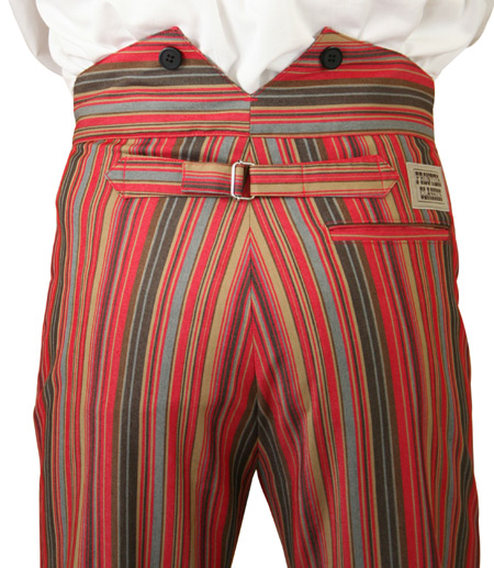 Washburn Trousers - Red Stripe