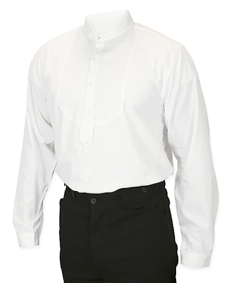 Classic Dress Shirt - High Stand Collar