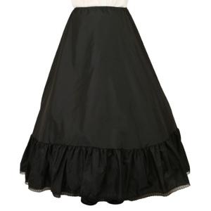  Victorian,Old West,Steampunk,Edwardian Ladies Lingerie Black Synthetic Solid Hoop Underskirts |Antique, Vintage, Old Fashioned, Wedding, Theatrical, Reenacting Costume |