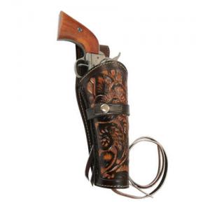  Old West Holsters and Gunbelts Brown,Two-Tone Leather Tooled Holsters |Antique, Vintage, Old Fashioned, Wedding, Theatrical, Reenacting Costume |