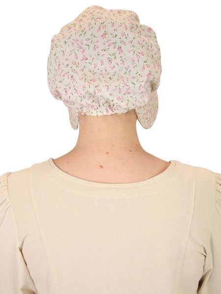 Cotton Bonnet - Pink Floret