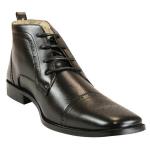 Ellsworth Boot - Black Faux Leather