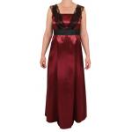  Edwardian, Ladies Dresses and Suits Burgundy,Red Satin,Synthetic Solid,Lacy Dresses |Antique, Vintage, Old Fashioned, Wedding, Theatrical, Reenacting Costume |