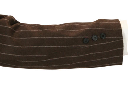 Bosworth Sack Coat - Brown Pinstripe