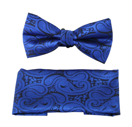 Blissful Bow Tie - Royal Paisley