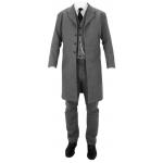 Patterson Brushed Cotton Frock Coat - Charcoal