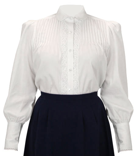in the meantime Cerebrum Deter Margery Blouse - White