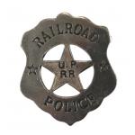 Old West Badge - Railroad Police