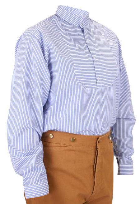 Thurman Shirt - Blue Stripe