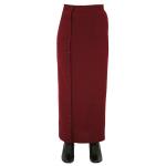  Victorian,Edwardian, Ladies Skirts Burgundy,Red Synthetic Solid Dress Skirts |Antique, Vintage, Old Fashioned, Wedding, Theatrical, Reenacting Costume |
