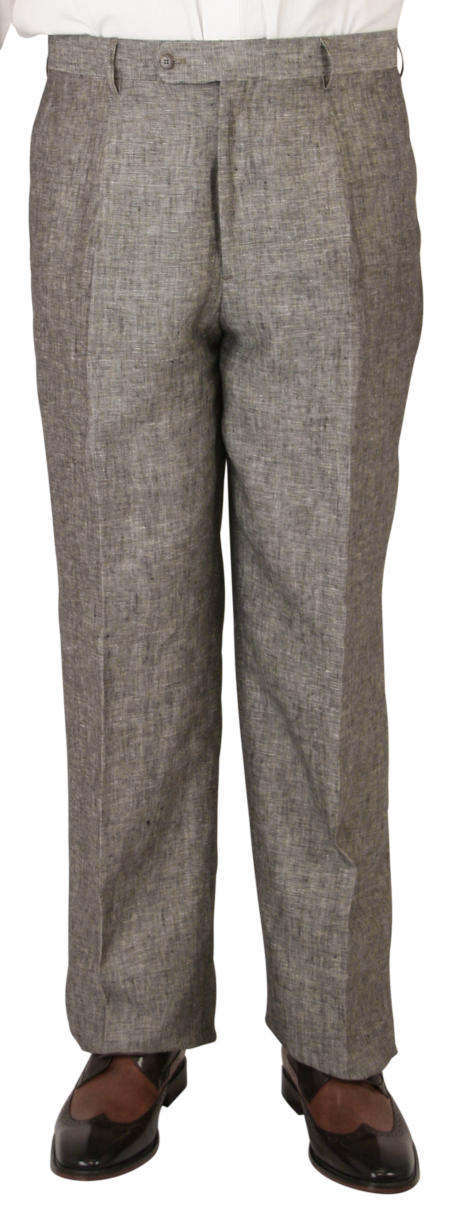 2-Piece Charleston Suit - Brown Linen