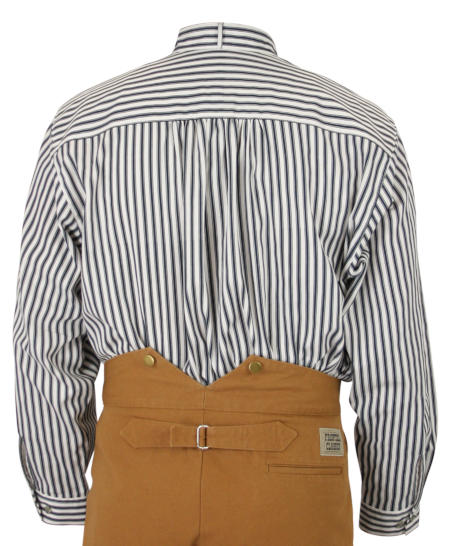 Bannock Shirt - Navy Stripe
