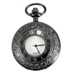  Victorian,Old West,Edwardian Pocket Watches Black Alloy Quartz Watches |Antique, Vintage, Old Fashioned, Wedding, Theatrical, Reenacting Costume |