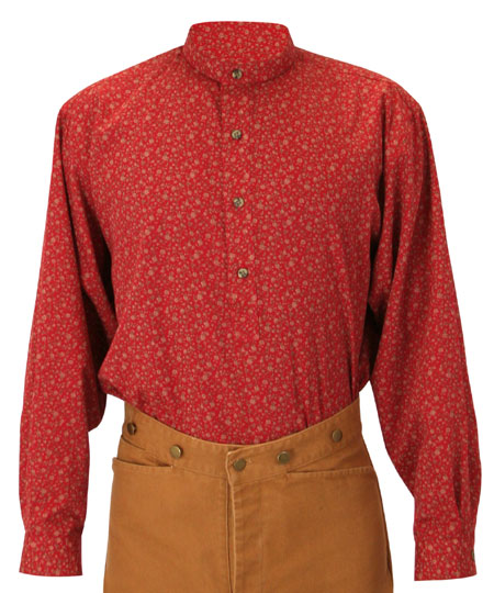 Gallatin Shirt - Red Calico