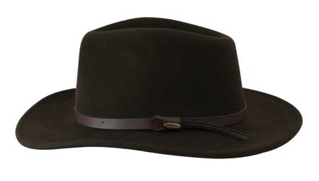 Western Cowboy Hat - Chocolate
