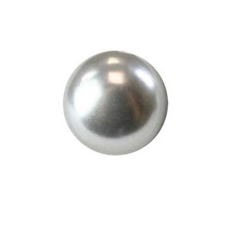 1800s Mens Silver Glass,Metal Tie Tack | 19th Century | Historical | Period Clothing | Theatrical || Large Pearl Tie Tack - Silver