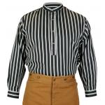 Ballard Shirt - Black Stripe