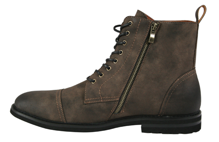 Mercer Boot - Cigar Faux Suede