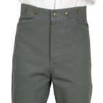 Classic Canvas Trousers - Gray