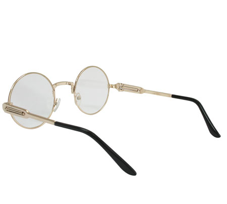 Round Spectacles - Gold