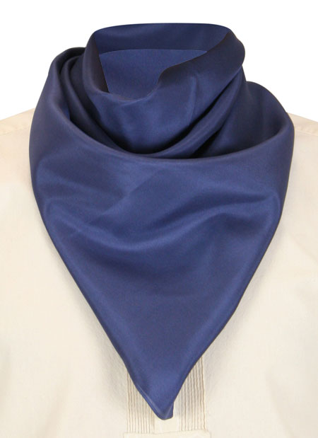 Premium Silk Neckerchief - Navy