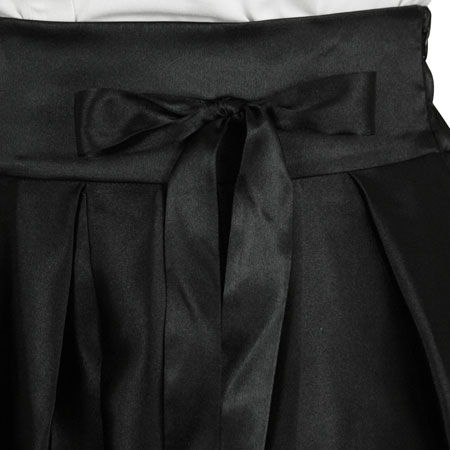 Eudora Skirt - Black Satin