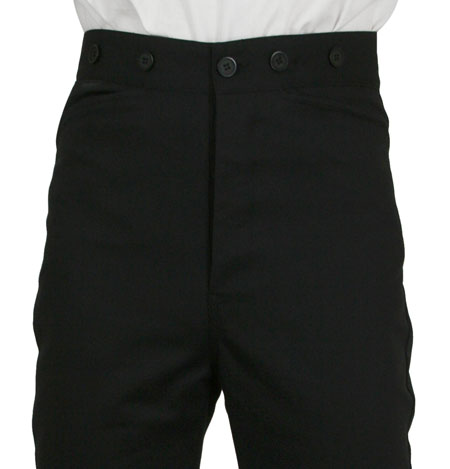 Sebastian Dress Trousers - Black Twill