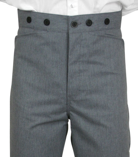 Callahan Dress Trousers - Steel Gray