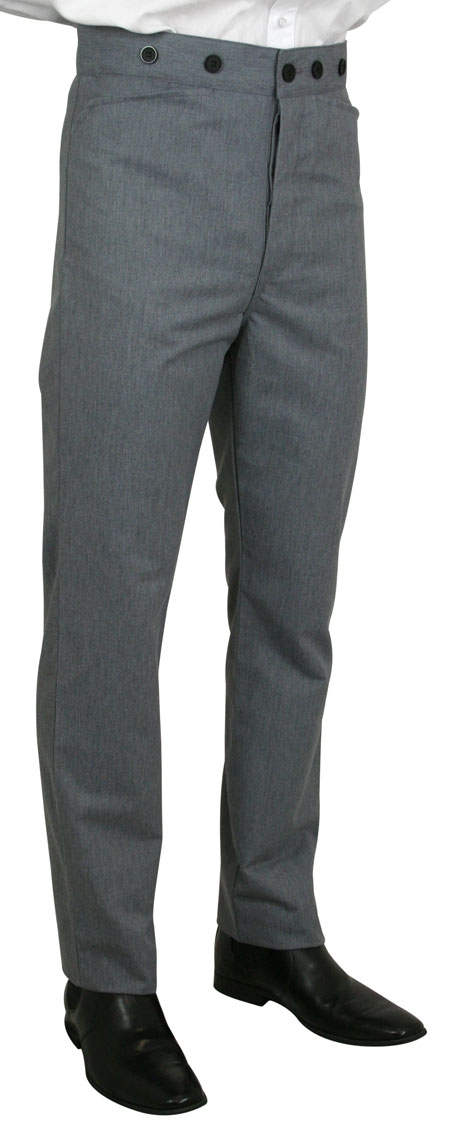 Callahan Dress Trousers - Steel Gray