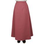 Cotton Blend Walking Skirt - Dusty Rose