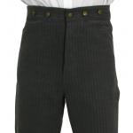 Hudson Trousers - Gray Faded Stripe