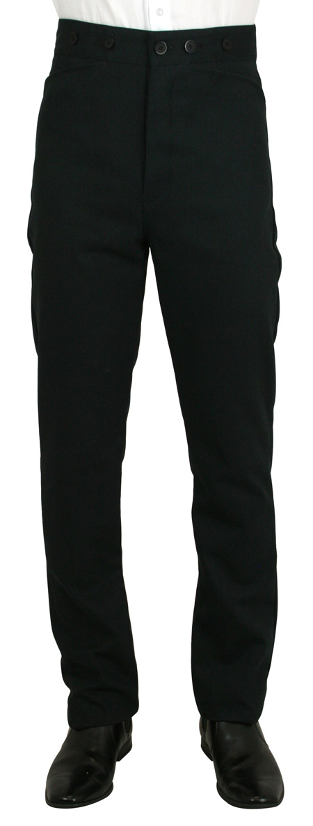 Hickson Trousers - Distressed Black