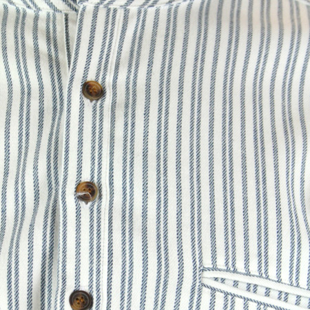 Galway Flannel Work Shirt - Blue Stripe