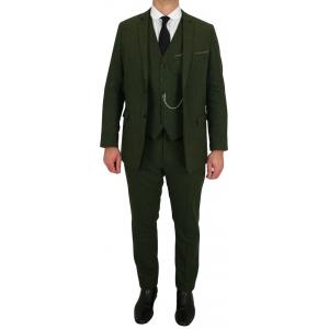  Victorian,Edwardian Mens Suits Green Tweed,Synthetic Solid Suits |Antique, Vintage, Old Fashioned, Wedding, Theatrical, Reenacting Costume |