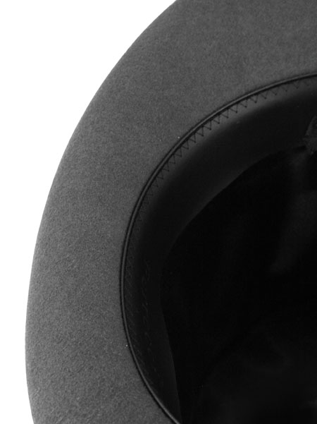 Elegant Top Hat - Gray/Black