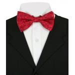 Exquisite Bow Tie - Red Paisley
