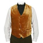  Victorian,Edwardian Mens Vests Gold Velvet,Synthetic Solid Dress Vests,Velvet Vests |Antique, Vintage, Old Fashioned, Wedding, Theatrical, Reenacting Costume |