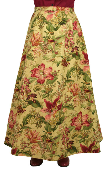 Lily Walking Skirt - Floral Print