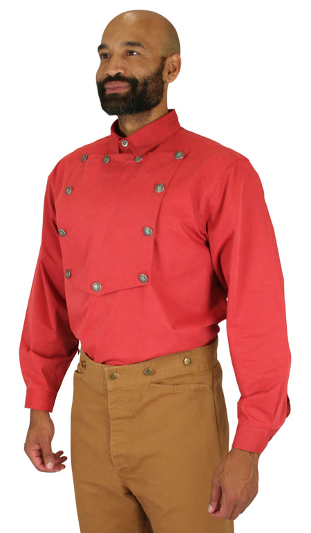Longview Bib Shirt - Rust