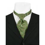  Victorian,Old West,Edwardian Mens Ties Green,Burgundy Silk Floral Teck Ties |Antique, Vintage, Old Fashioned, Wedding, Theatrical, Reenacting Costume |