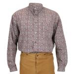 Hopkins Shirt - Burgundy Paisley