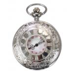  Victorian,Old West,Edwardian Pocket Watches Silver Alloy Quartz Watches |Antique, Vintage, Old Fashioned, Wedding, Theatrical, Reenacting Costume |