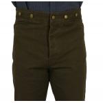 Classic Canvas Trousers - Distressed Walnut