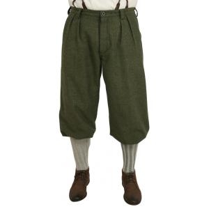  Victorian,Edwardian,Steampunk Mens Pants Green Tweed,Wool Blend,Synthetic Herringbone Knickers,Matched Separates |Antique, Vintage, Old Fashioned, Wedding, Theatrical, Reenacting Costume | Vintage Golf