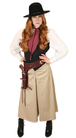  Old West, Ladies Outfits Gunslingers |Antique, Vintage, Old Fashioned, Wedding, Theatrical, Reenacting Costume |