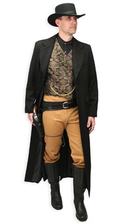  Old West, Mens Outfits Gunslingers |Antique, Vintage, Old Fashioned, Wedding, Theatrical, Reenacting Costume |